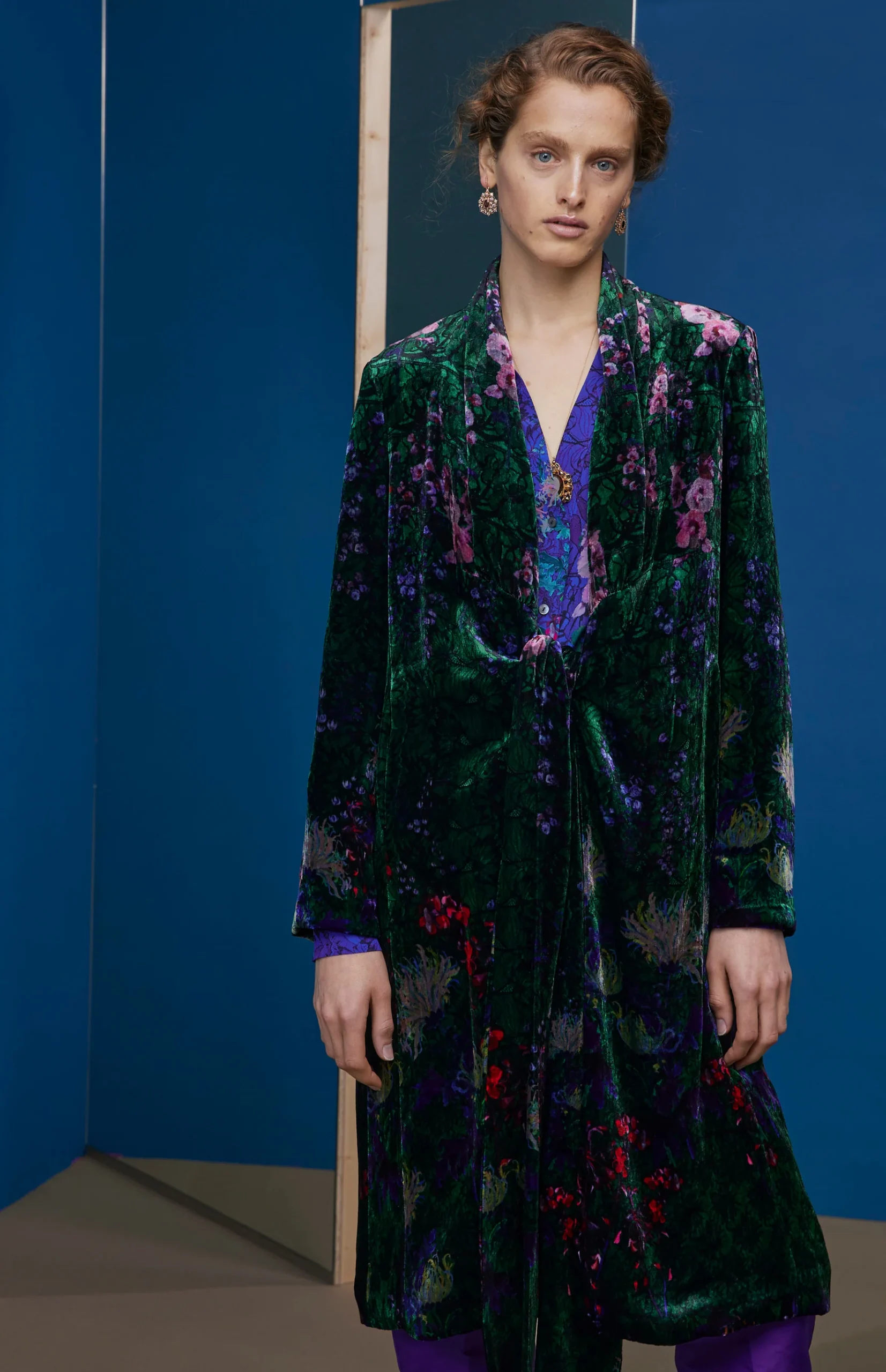 Abrigo FLORAL